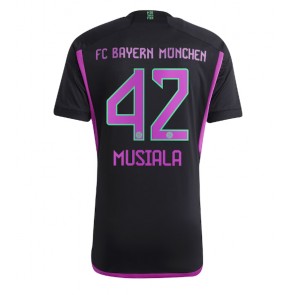 Bayern Munich Jamal Musiala #42 Bortatröja 2023-24 Kortärmad